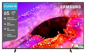 Samsung Crystal UHD Vision AI 65 inch 4K TV (UA65UE85AHULXL)